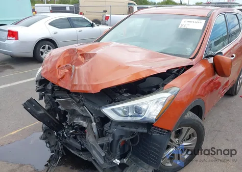 2016 Hyundai Santa Fe Sport 2.4L from USA, damaged, VIN 5XYZT3LB4GG352189